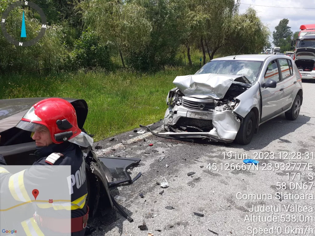 Vâlcea: Accident cu două victime la Slătioara
