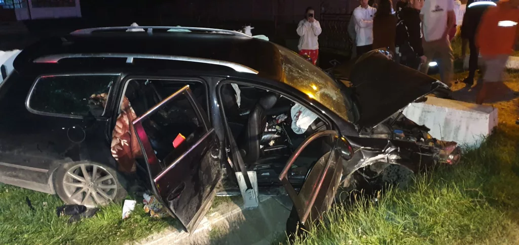 Accident rutier cu 6 victime la Bâlteni