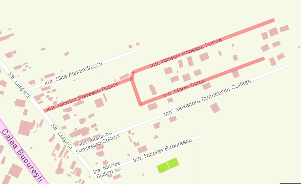 Primăria Râmnicu Vâlcea asfaltează două străzi din cartierul Goranu