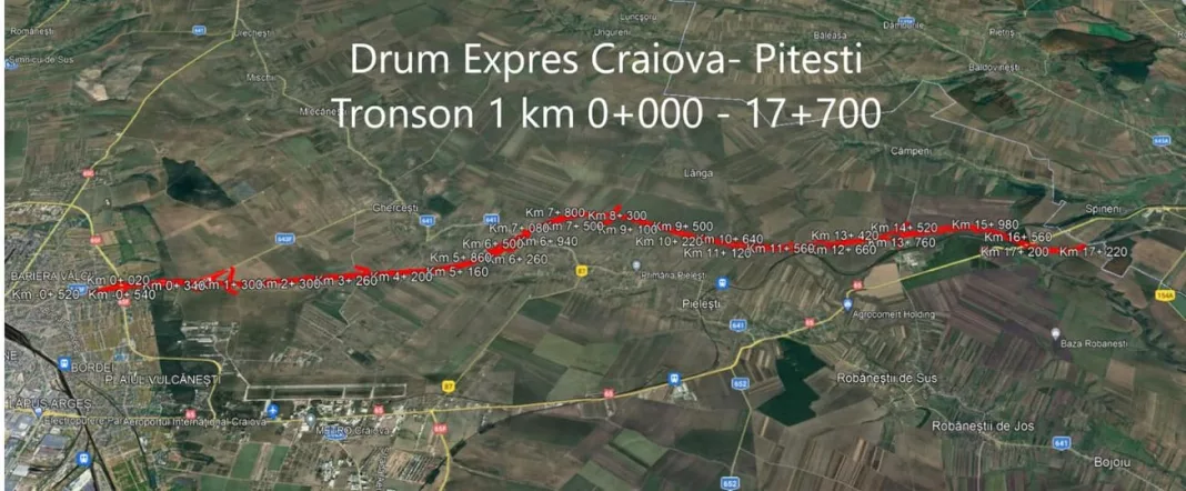 A fost anunţată firma care va finaliza lucrările la Tronsonul 1 al Drumului Expres Craiova-Piteşti