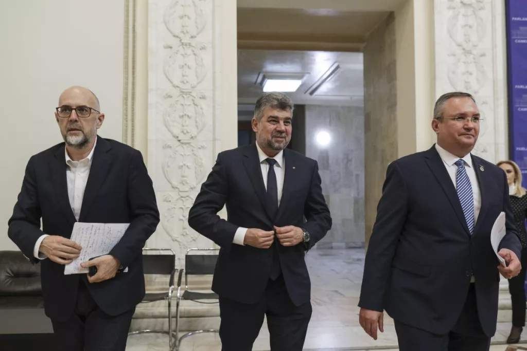 Liderii coaliției discută structura noului Guvern