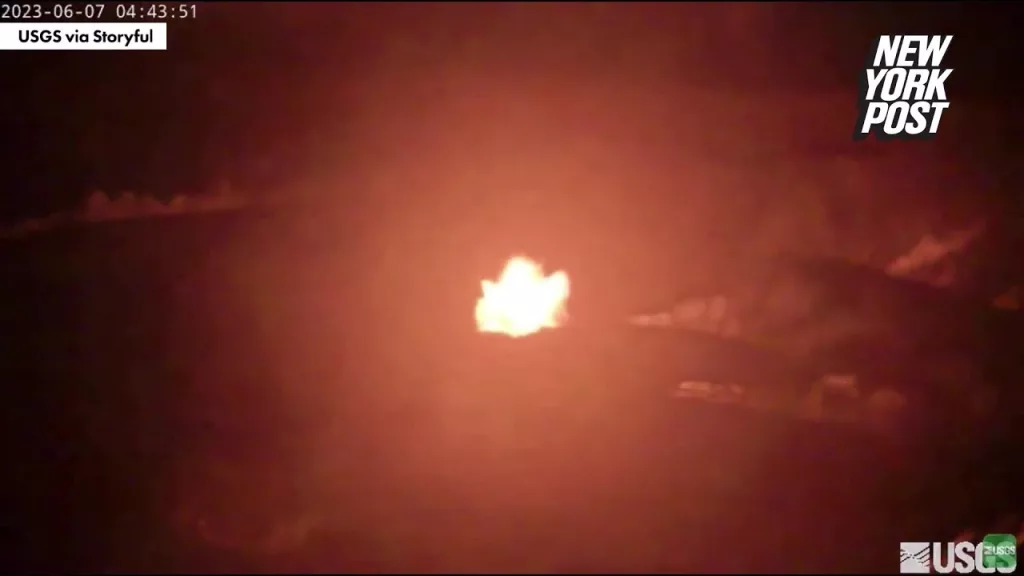 (VIDEO) Vulcanul Kilauea erupe din nou