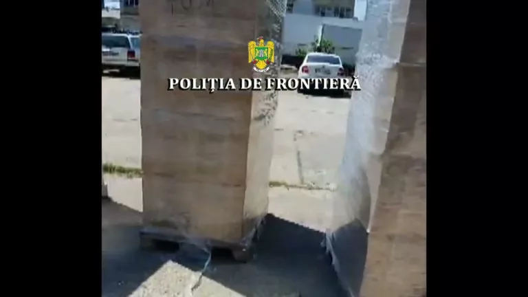Țigări de 2,3 milioane de euro, confiscate la Giurgiu