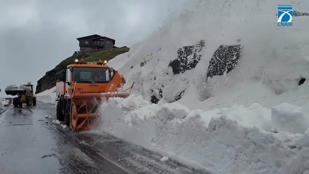 (VIDEO) Transfăgărășanul se deschide săptămâna viitoare