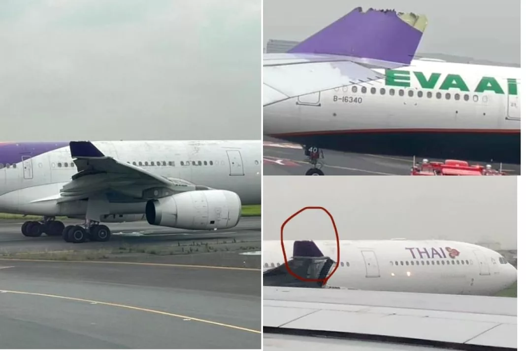 Două avioane s-au ciocnit la sol pe aeroportul din Tokyo