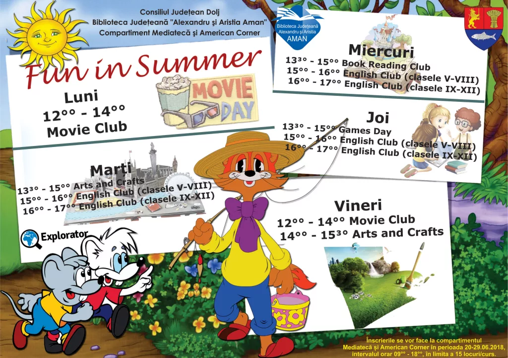 Programul Fun in Summer, la Aman“
