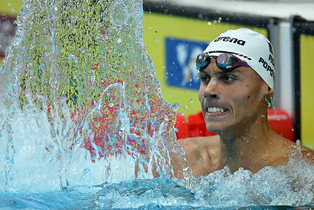 Cupa României, o „joacă“ pentru David Popovici! Triumf în proba de 100 m liber