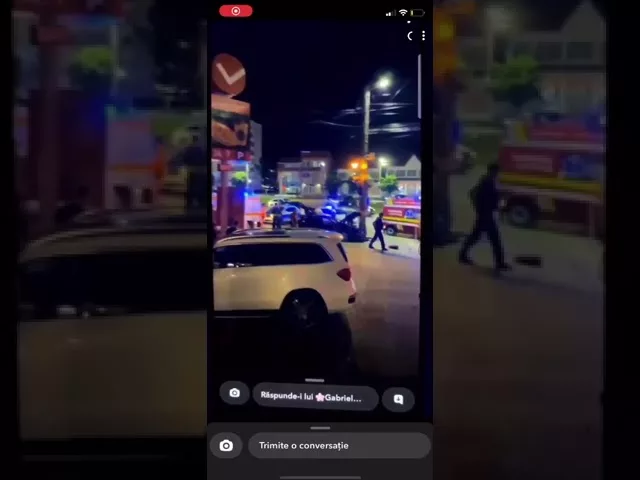 (VIDEO) Coliziune între trei autoturisme în Slatina. Două persoane, rănite