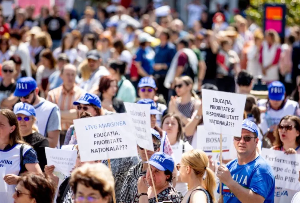 Sindicatele din Educaţie: 86,93% dintre grevişti continuă protestul