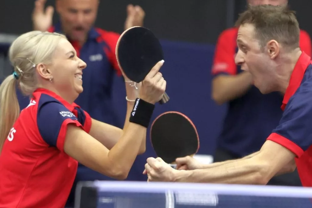 Tenis de masă / Ionescu şi Szocs au cucerit bronzul la Jocurile Europene