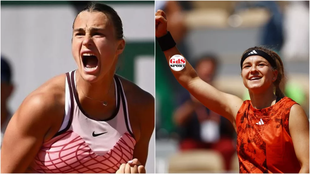 Sabalenka dă peste Muchova în prima semifinală de pe tabloul feminin de la Paris