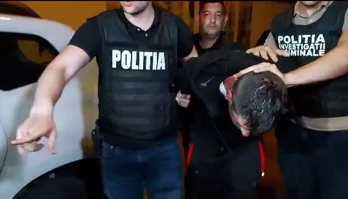 (VIDEO) Suspectul dublei crime de la Timișoara, prins aseară