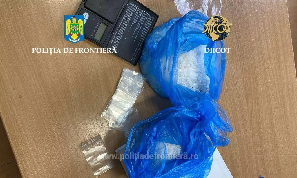 Maramureșean depistat cu o jumătate de kg de droguri