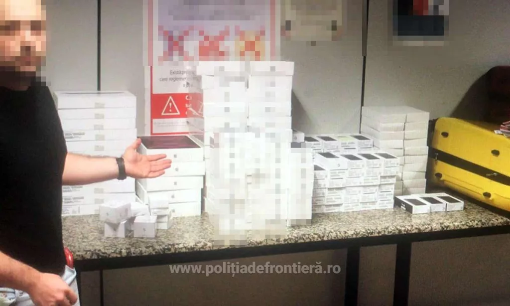 Un român care venea din SUA transporta în bagajele de cală gadget-uri de aproximativ 113.000 euro