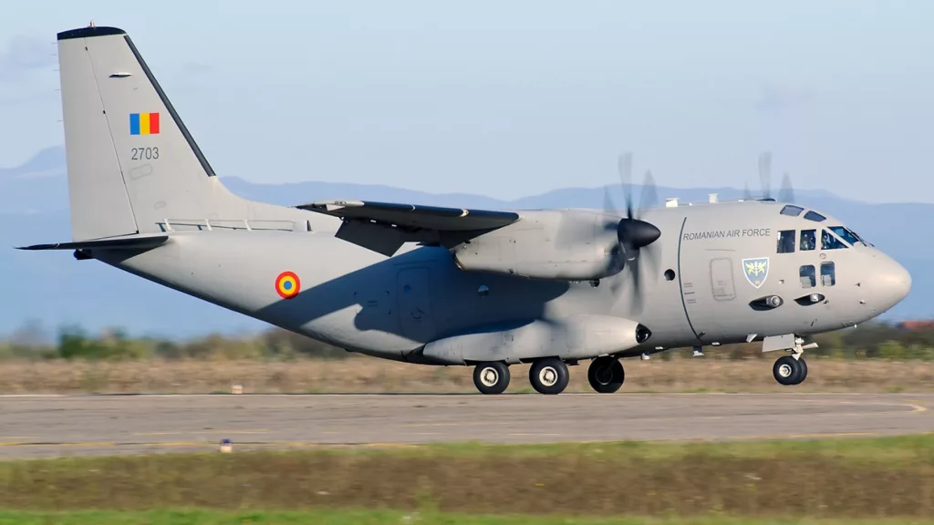 MApN: Aeronavă Spartan, aterizare pe Otopeni după o defecţiune tehnică