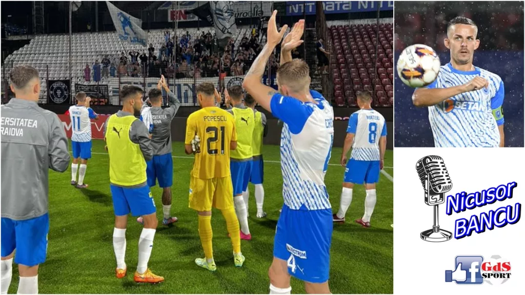 CFR Cluj – „U“ Craiova 1-1 | Nicuşor Bancu: „E un punct care ne ajută“