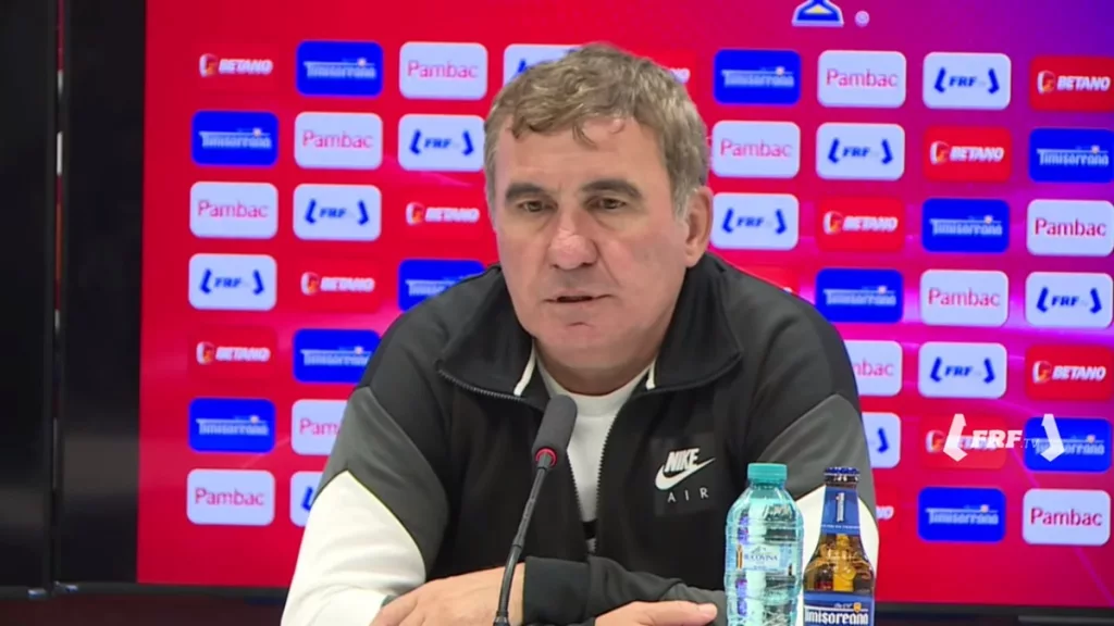 Gheorghe Hagi: „S-a văzut că anumite lucruri s-au pierdut în jocul nostru“