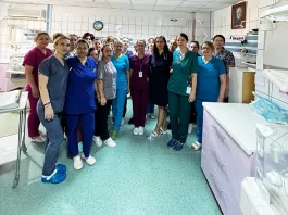 Echipa Secţiei de Neonatologie a SCJU Craiova
