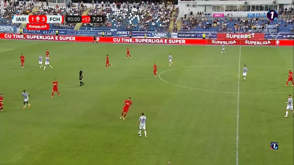 Poli Iași – Hermannstadt 1-3 | Diferență de valoare