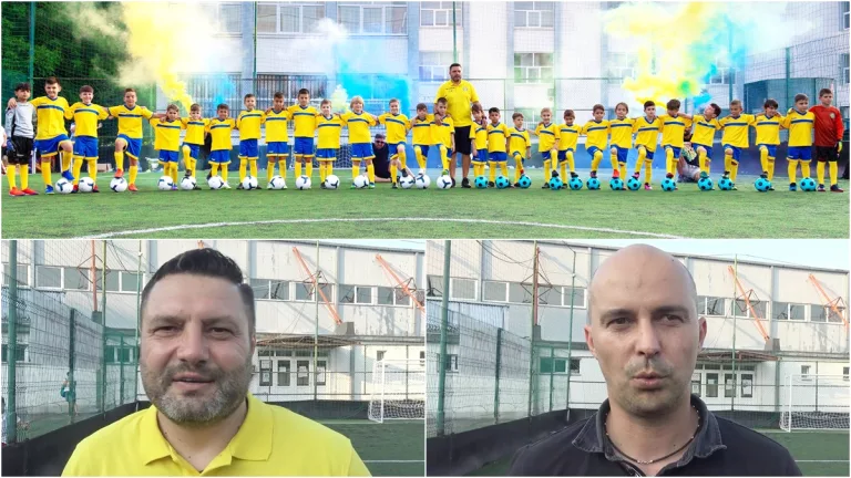 Ionuţ Pătrană şi Florin Birceanu au demarat proiectul juvenil ACS Internaţional Craiova
