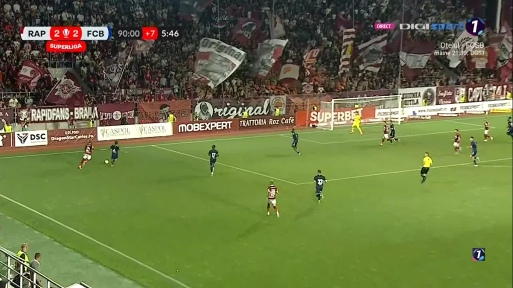 Rapid – Botoșani 2-2 | Giuleștenii, speriați de moldoveni după pauză