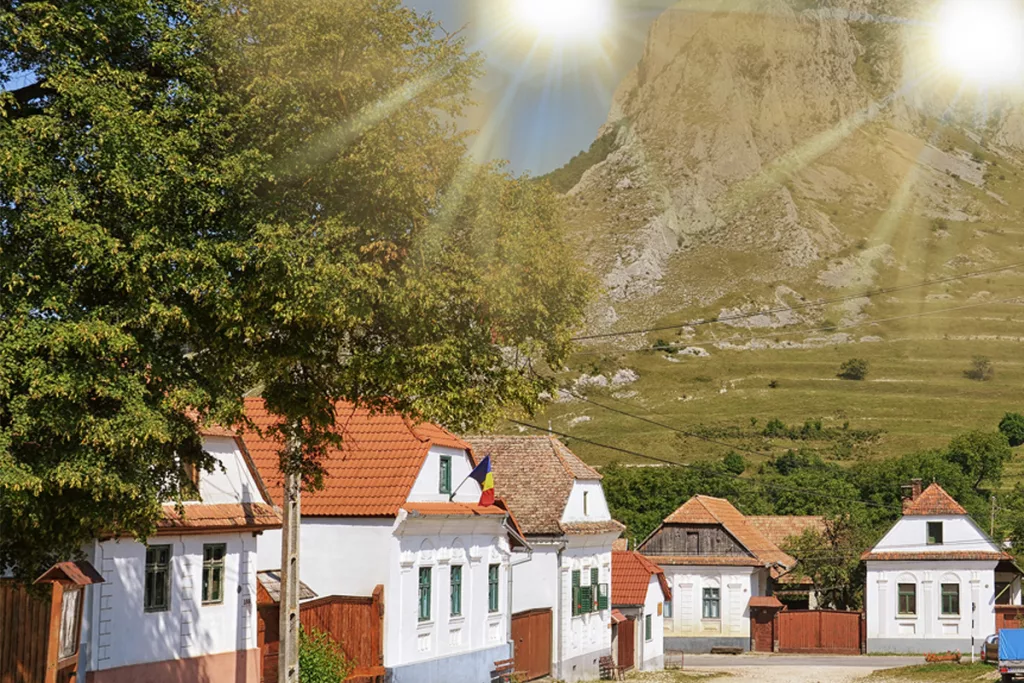 Fenomen unic în România. Satul în care pare că soarele pare că răsare de două ori