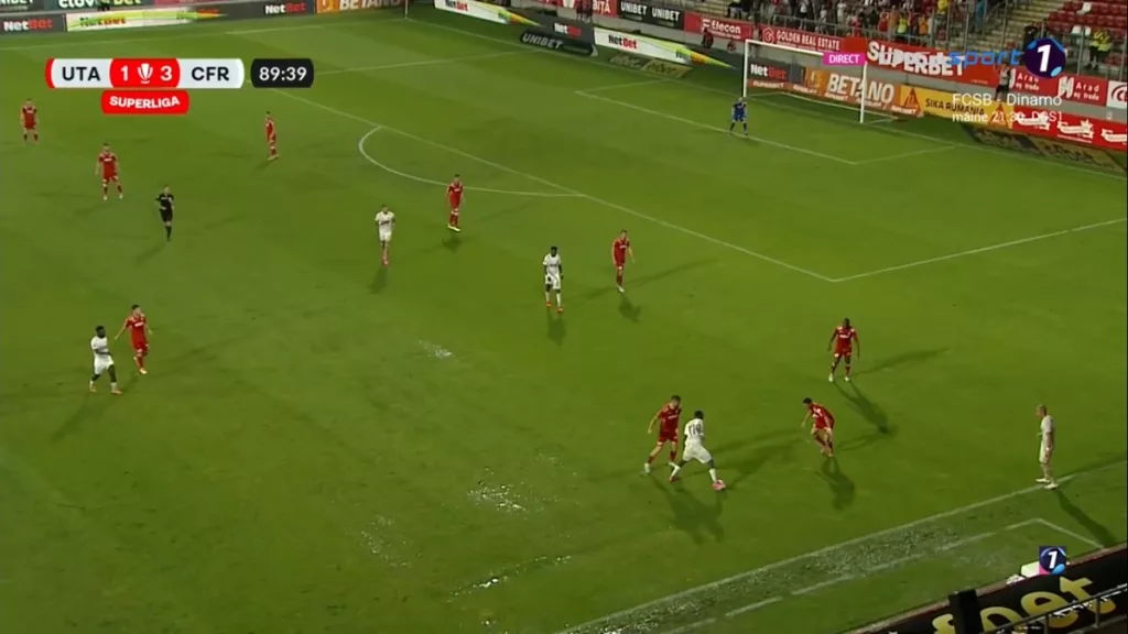 UTA – CFR Cluj 1-3 | Experimentele lui Rednic nu prea dau roade