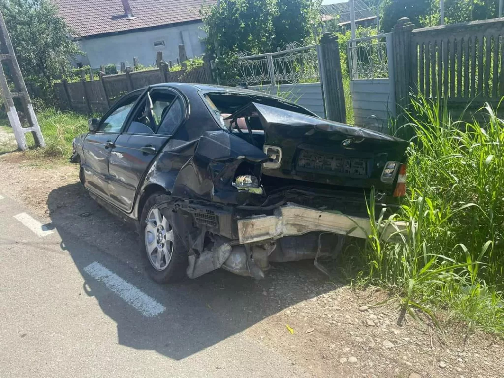 Șoferiță din Gorj, implicată într-un grav accident rutier. A povestit prin ce a trecut