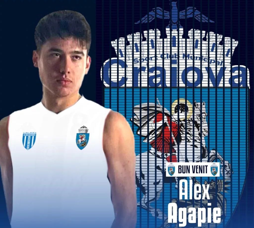 Baschet / Tânărul Alex Agapie va juca pentru SCMU Craiova