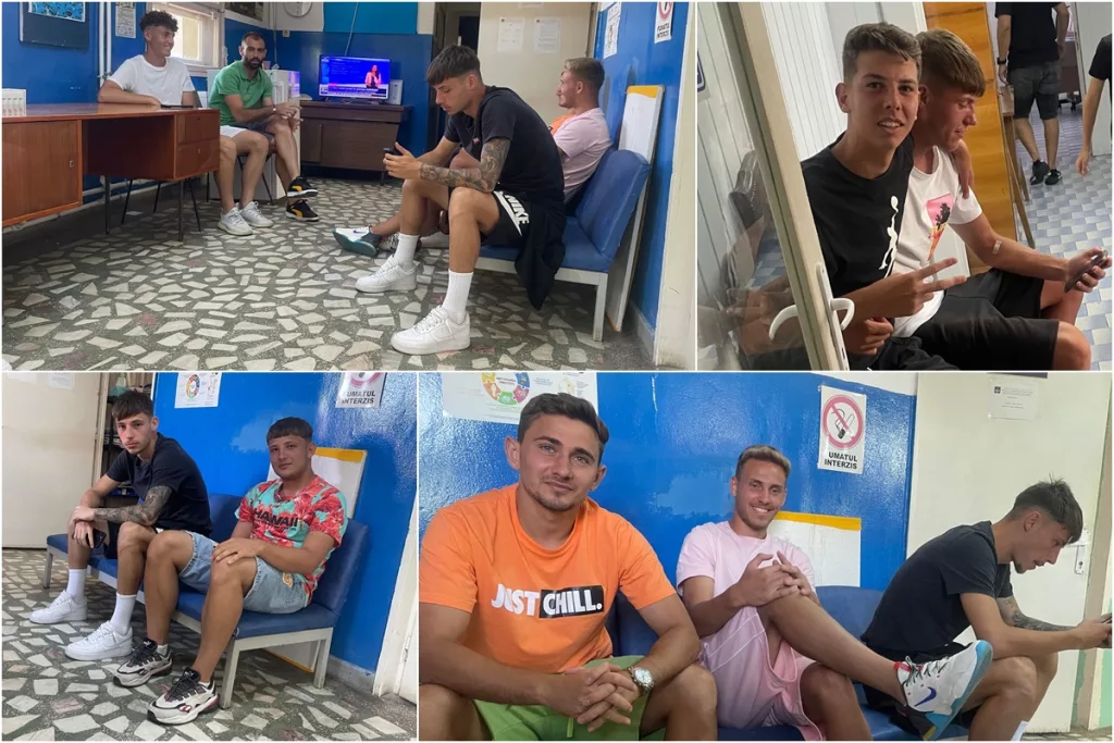 Jucătorii echipei ACSO Filiaşi, la vizita medicală