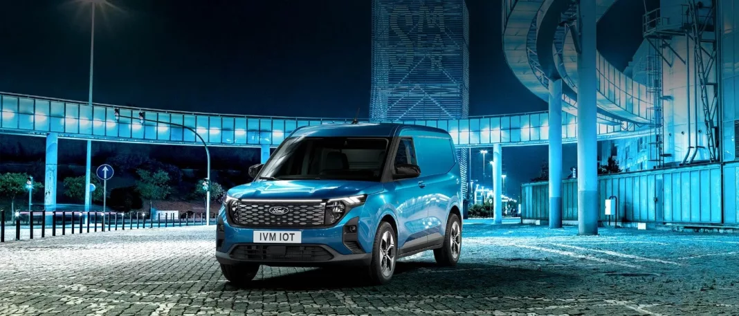 Transit Courier a fost proiectat în jurul unei suprafețe de marfă mai mari