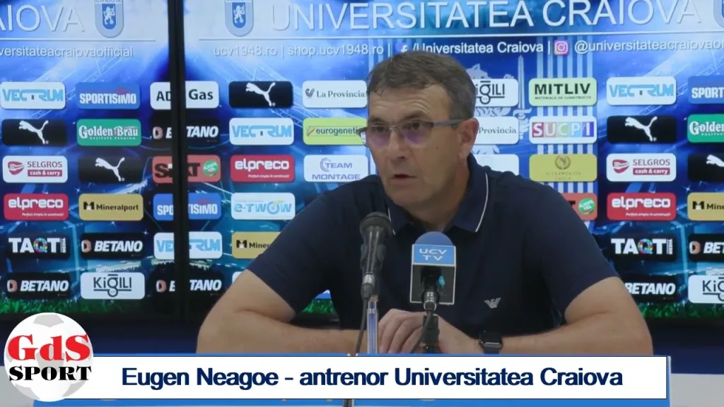 „U“ Craiova – Oțelul 0-0 | Eugen Neagoe: „Sunt dezamăgit că n-am câștigat!“