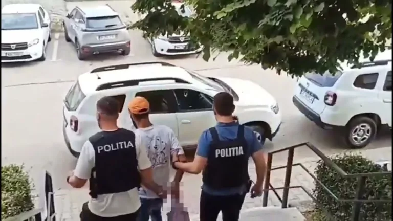 (VIDEO) Oltean, reținut după ce a amenințat două surori