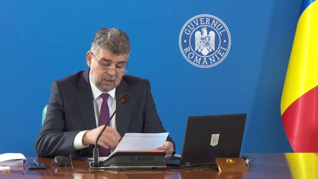(VIDEO) Ciolacu: Guvernul adoptă normele Planului Naţional de Control al Cancerului