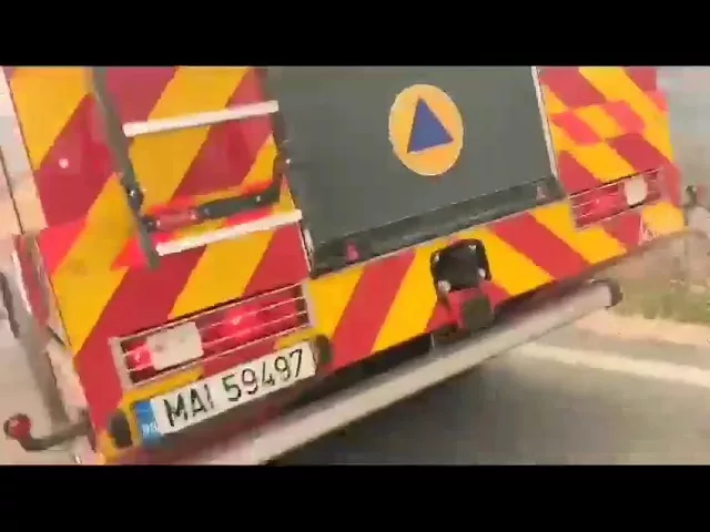(VIDEO) Pompierii români au început intervențiile în insula Rodos