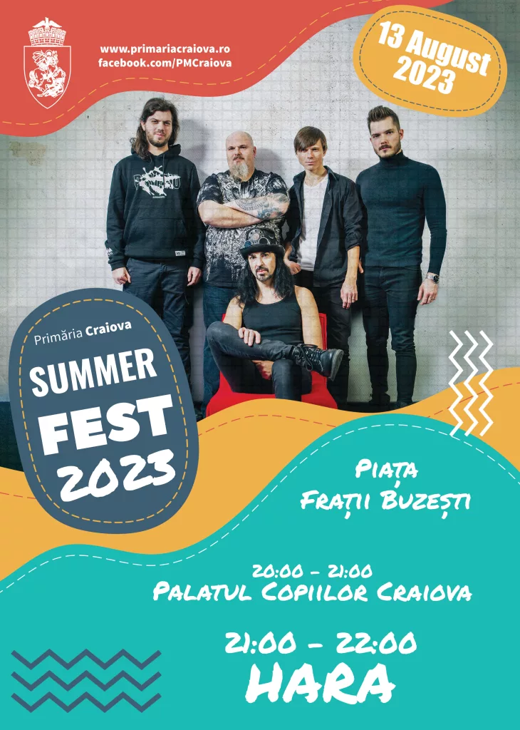 Weekend vibrant la Craiova Summer Fest