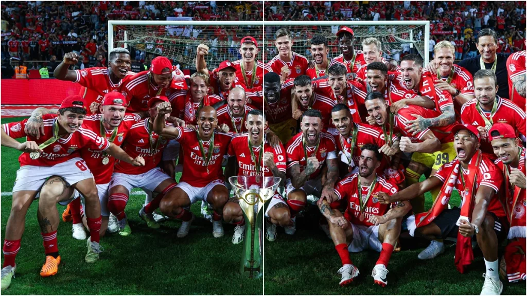 Benfica Lisabona a cucerit Supercupa Portugaliei