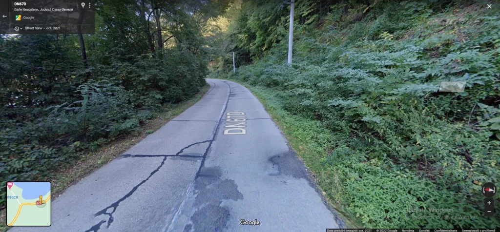 Începe consolidarea DN 67D Valea Cernei – Băile Herculane