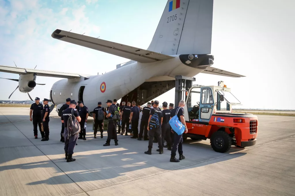 (VIDEO) România ajută Grecia în lupta cu incendiile de vegetație