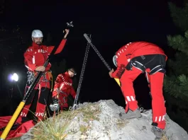 Exercițiul ”MoonLightRescue 2023” este primul stagiu de pregătire profesională a salvatorilor în salvarea pe timp de noapte din pereți înalți