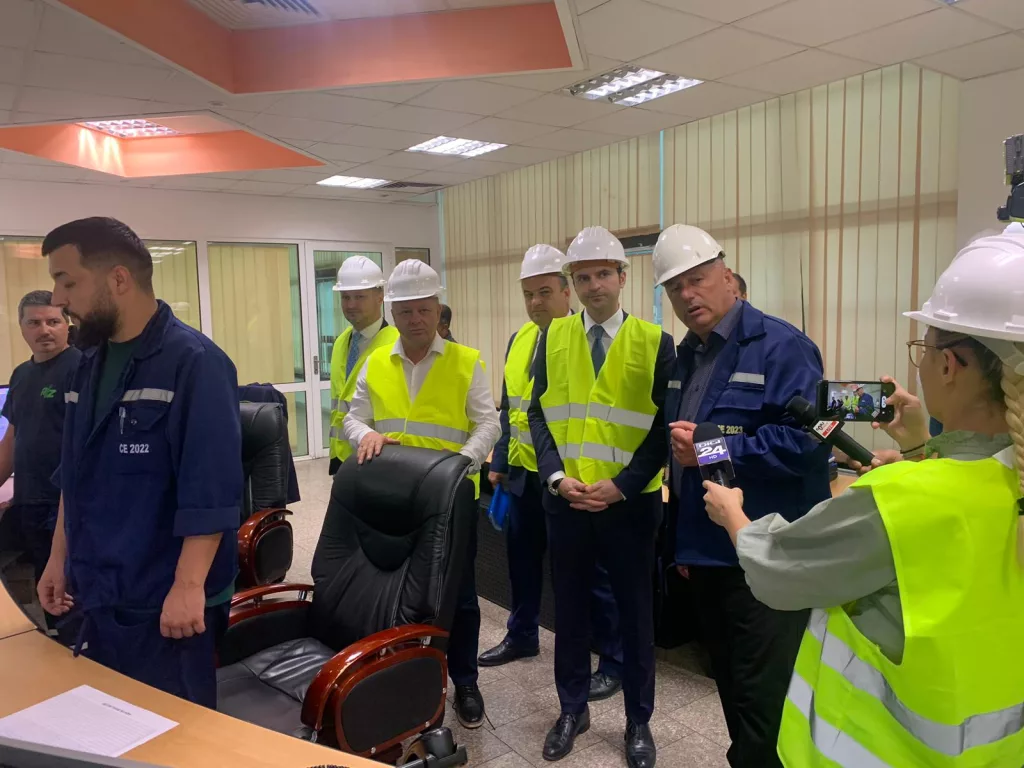 Ministrul Energiei, Sebastian Burduja, în vizită în Gorj