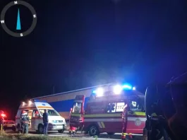 Două persoane au fost rănite azi noapte, într-un accident petrecut pe DN 56 A, pe raza localității Vânju Mare, județul Mehedinți