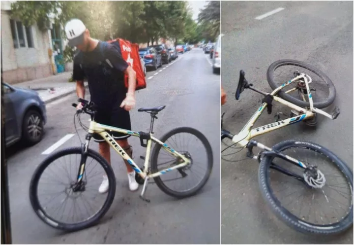 Copil de 4 ani, accidentat de un biciclist care a fugit 