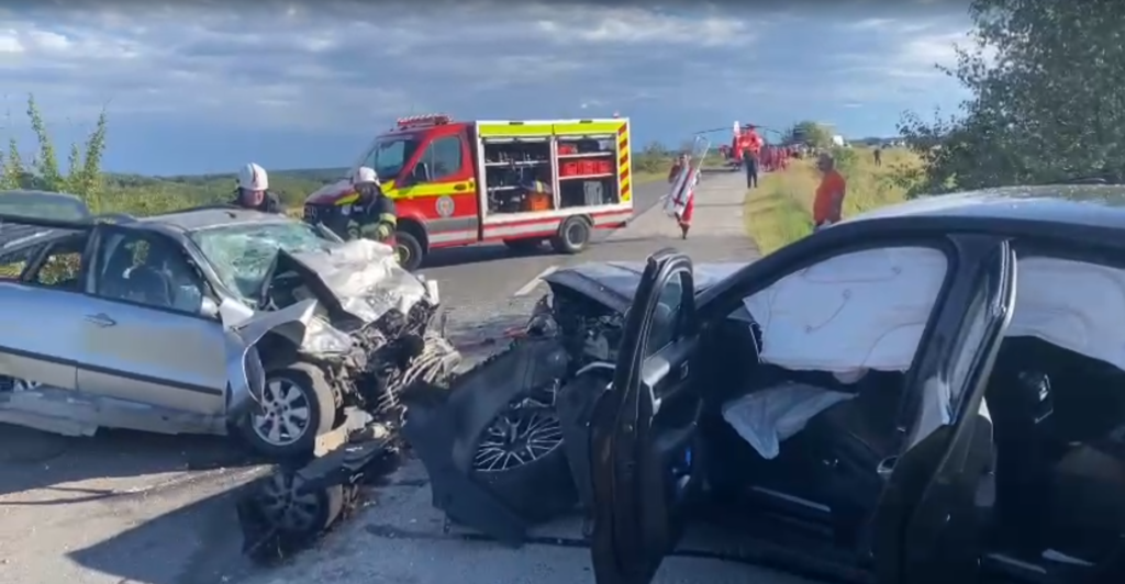 Șofer mort într-un accident cumplit la Bulzești