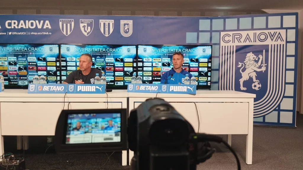 FCSB – „U“ Craiova | Laurenţiu Reghecampf şi Jasmin Kurtic au prefaţat meciul din Ghencea