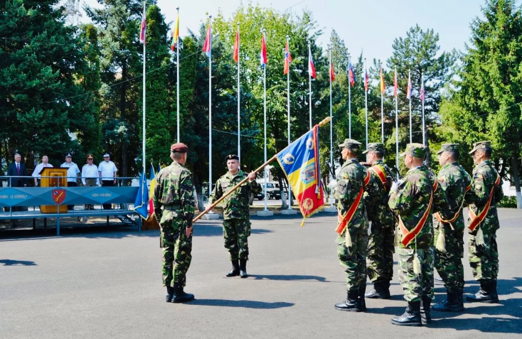 Ceremonial militar de înființare a Batalionului 24 Infanterie Targu Jiu