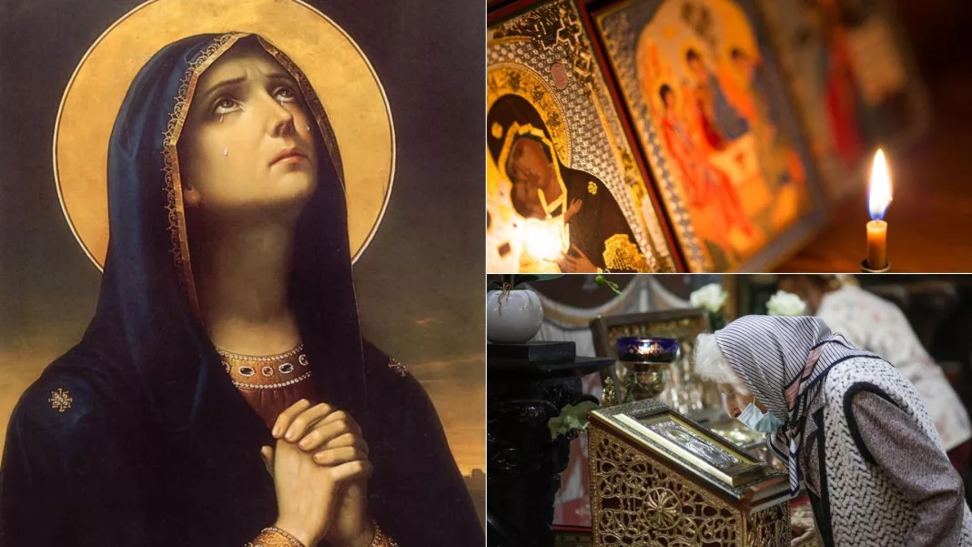 Creştinii prăznuiesc marţi Adormirea Maicii Domnului sau Sfânta Maria Mare