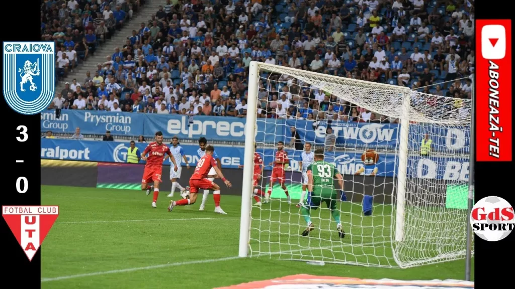 Universitatea Craiova – UTA Arad 3-0, în imagini
