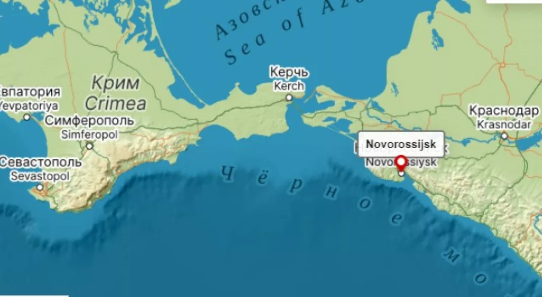 Incendiu puternic la un terminal petrolier din Novorossiisk, port rusesc la Marea Neagră