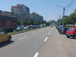 Traficul spre ieşirea din Craiova, prin Lăpuş, a fost complet sufocat joi dimineaţa